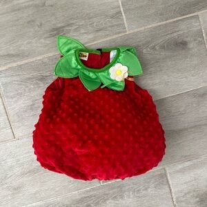 Baby strawberry Halloween costume